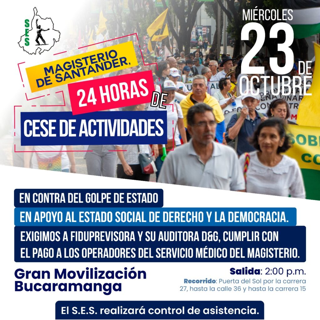 CONVOCATORIA A LA GRAN MOVILIZACIÓN NACIONAL POR LA DEFENSA DEMOCRACIA, LAS REFORMAS SOCIALES, LA UNIDAD Y LA PAZ