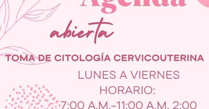 Agenda Citologia Cervicouterina Magisterio