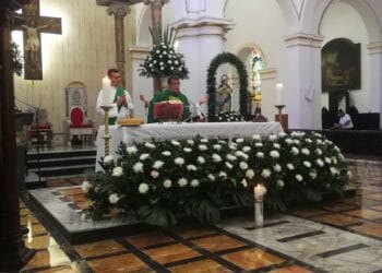 Acto litúrgico en solidaridad con el Catatumbo. Desde la Iglesia de la Sagrada Familia, en Bucaramanga.