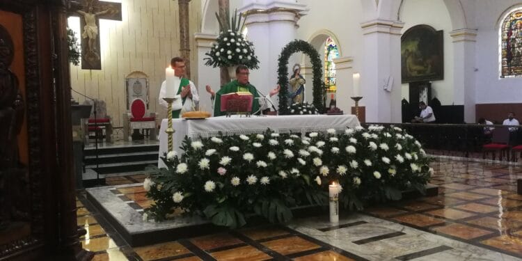 Acto litúrgico en solidaridad con el Catatumbo. Desde la Iglesia de la Sagrada Familia, en Bucaramanga.