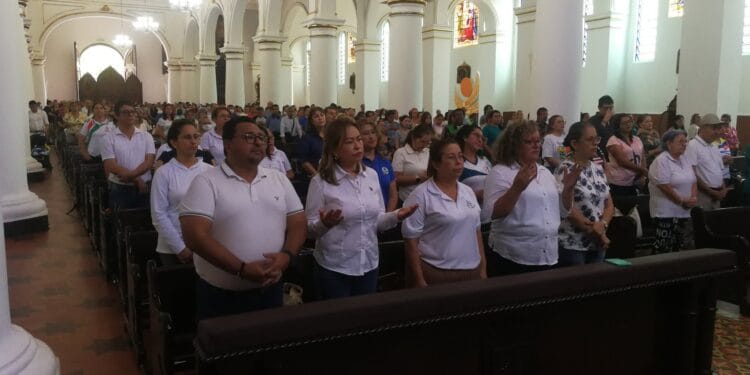 Acto litúrgico en solidaridad con el Catatumbo. Desde la Iglesia de la Sagrada Familia, en Bucaramanga.