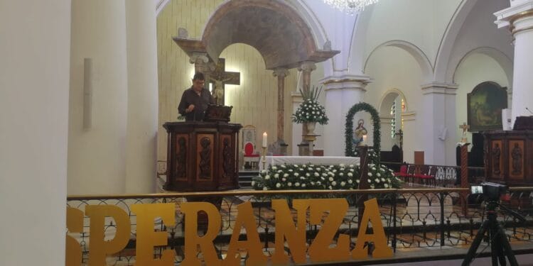 Acto litúrgico en solidaridad con el Catatumbo. Desde la Iglesia de la Sagrada Familia, en Bucaramanga.