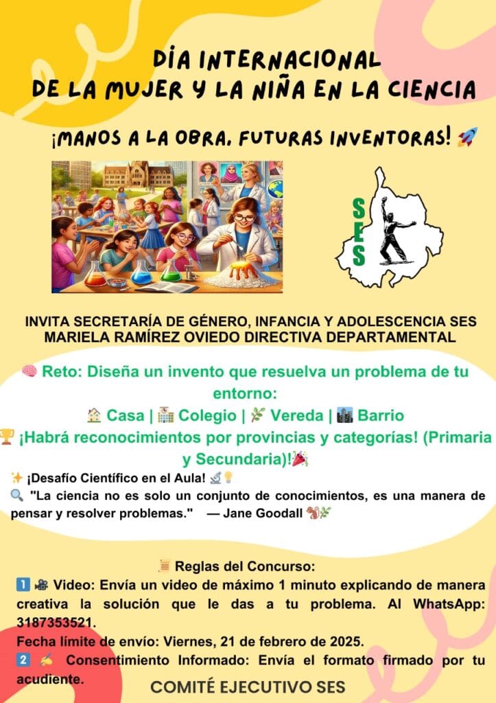 : Conmemoración del 11 de febrero: Día Internacional de la mujer y la niña en la ciencia.