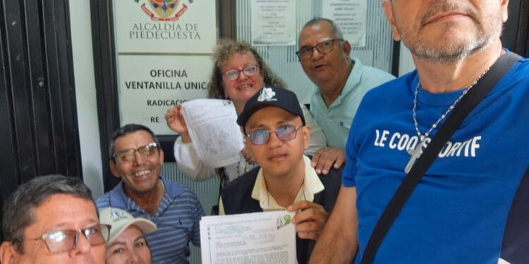 Radicacion Pliego de Peticiones Piedecuesta