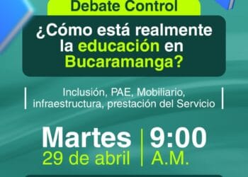 Como esta realmente la educacion en bucaramanga, debate de control