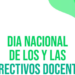 Saludo solidario y fraternal a nuestros Directivos Docentes.