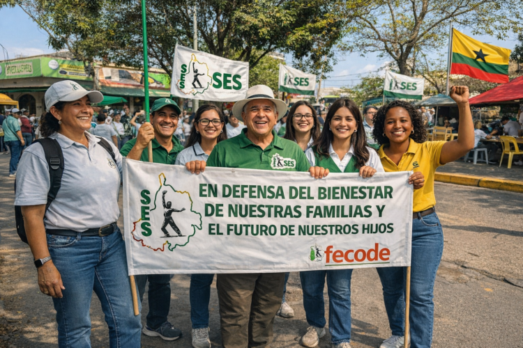 Carta del Sindicato SES a los padres de familia de Santander sobre la importancia de defender el salario mínimo para el bienestar de los estudiantes.