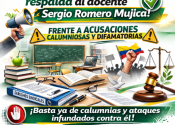 SES rechaza estigmatización contra docente Sergio Romero Mujica