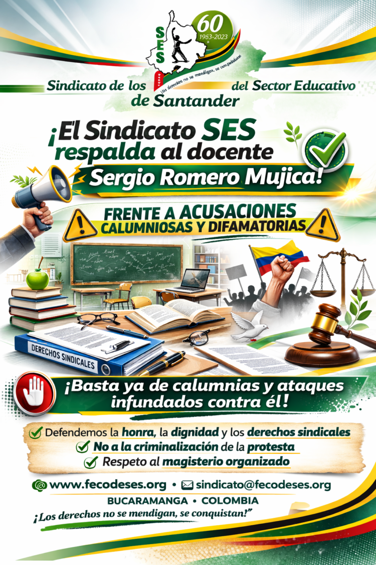 SES rechaza estigmatización contra docente Sergio Romero Mujica