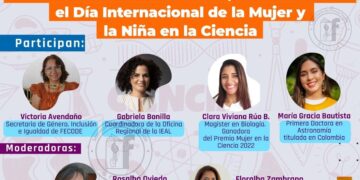 Únete al webinar "Por una educación científica" este 11 de febrero. Expertas analizan el rol femenino en la ciencia. Evento virtual FECODE y S.E.S.