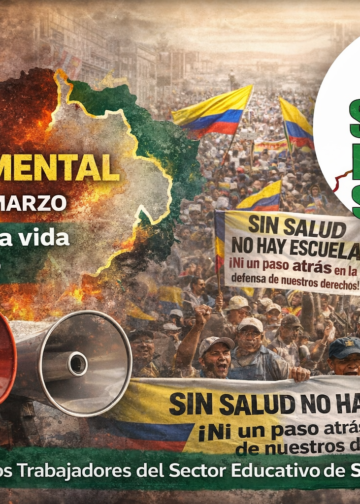 El Sindicato SES convoca a Paro Departamental en Santander los días 10, 11 y 12 de marzo por la defensa de la salud y el FOMAG. Revisa la agenda aquí.