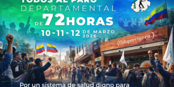 El Sindicato SES ratifica paro de 72 horas en Santander (10-12 de marzo) ante la inoperancia de Fiduprevisora y la crisis de salud del magisterio.