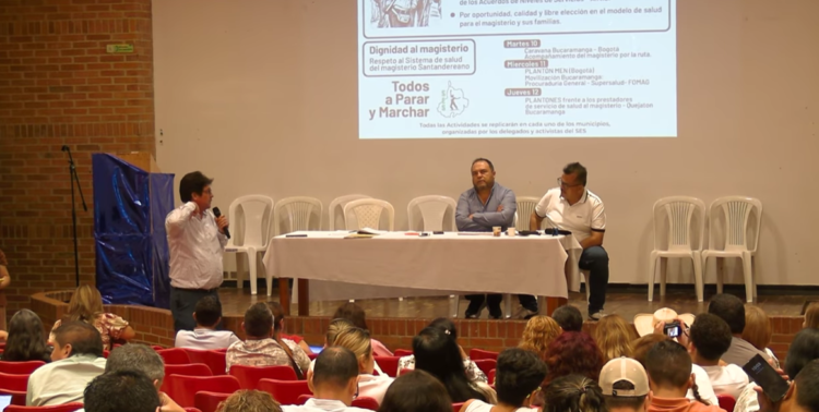 Se cumplió la reunión 132 con la Fiduprevisora, pero no se dieron soluciones a las problemáticas de salud.