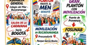 ¡Atención Magisterio! Inicia el Paro Departamental de 72 horas este 10 de marzo. Movilización total por la defensa de nuestra salud y vida.