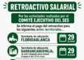 Estado del pago del retroactivo salarial 2026 en Santander, Bucaramanga, Floridablanca y Barrancabermeja. Conozca el cronograma de radicación ante el MEN.