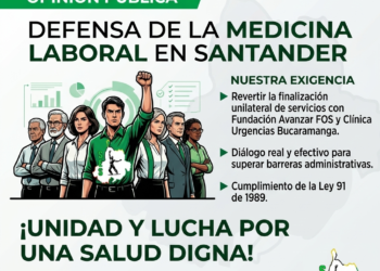 Logo SES 60 años de lucha (1960-2020) con el mapa de Santander y figura de trabajador.