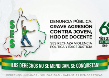 El Sindicato de Educadores de Santander (S.E.S.) denuncia agresión contra el hijo de la docente Johana Luna. Se exige investigación urgente a la Fiscalía.