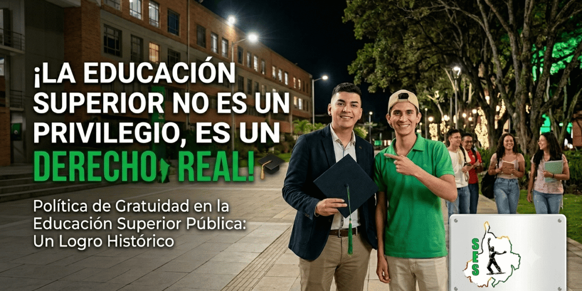 Durante años, la educación pública ha sido una de las banderas más grandes y firmes de quienes soñamos y luchamos por una Colombia más justa.