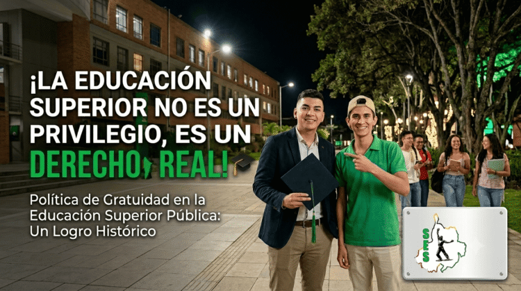Durante años, la educación pública ha sido una de las banderas más grandes y firmes de quienes soñamos y luchamos por una Colombia más justa.