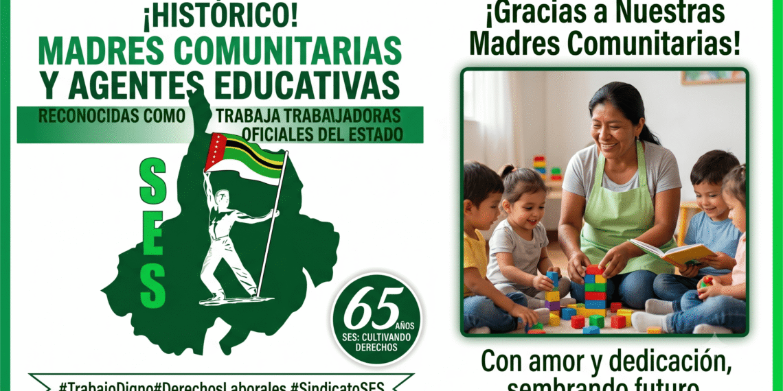 Un logro histórico: el gobierno reconoce a las madres comunitarias y agentes educativas del ICBF como trabajadoras oficiales del Estado. ¡Dignidad laboral ya!