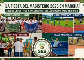 Consulta la programación oficial de los Juegos y Encuentros del Magisterio 2026 para las provincias de Vélez, Guanentá y Yariguíes. ¡Prográmate ya!