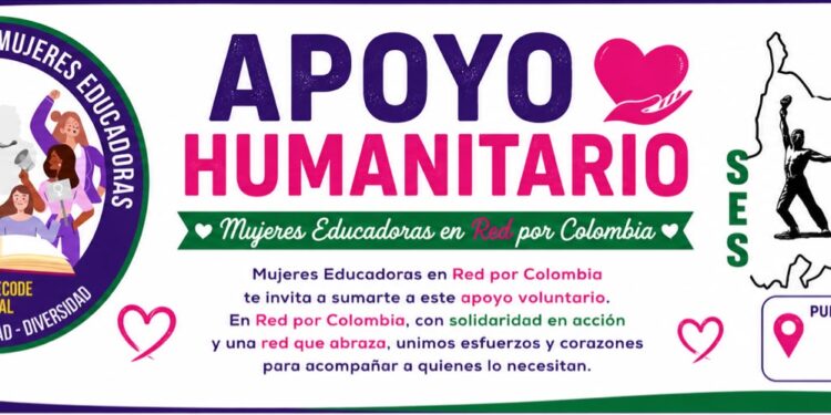 Mujeres Educadoras en Red por Colombia invita a sumarse a esta iniciativa de apoyo humanitario. Conoce cómo realizar tus donaciones en el punto de acopio del SES en Bucaramanga.
