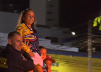 El SES también le dio la bienvenida a Sophia Larrota Vega, campeona mundial de BMX, damas 8 años, que se disputó en Australia.