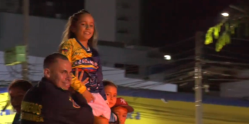 El SES también le dio la bienvenida a Sophia Larrota Vega, campeona mundial de BMX, damas 8 años, que se disputó en Australia.