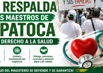 El SES respalda a los maestros de Zapatoca en defensa del derecho a una atención en salud digna, oportuna, integral y de calidad.