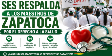 El SES respalda a los maestros de Zapatoca en defensa del derecho a una atención en salud digna, oportuna, integral y de calidad.