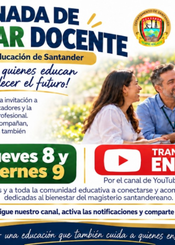 JORNADA DE BIENESTAR DOCENTE SANTANDER JUEVES 8