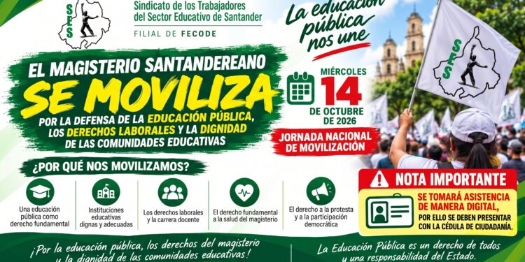Jornada Nacional de Movilización – Miércoles 14 de octubre de 2026